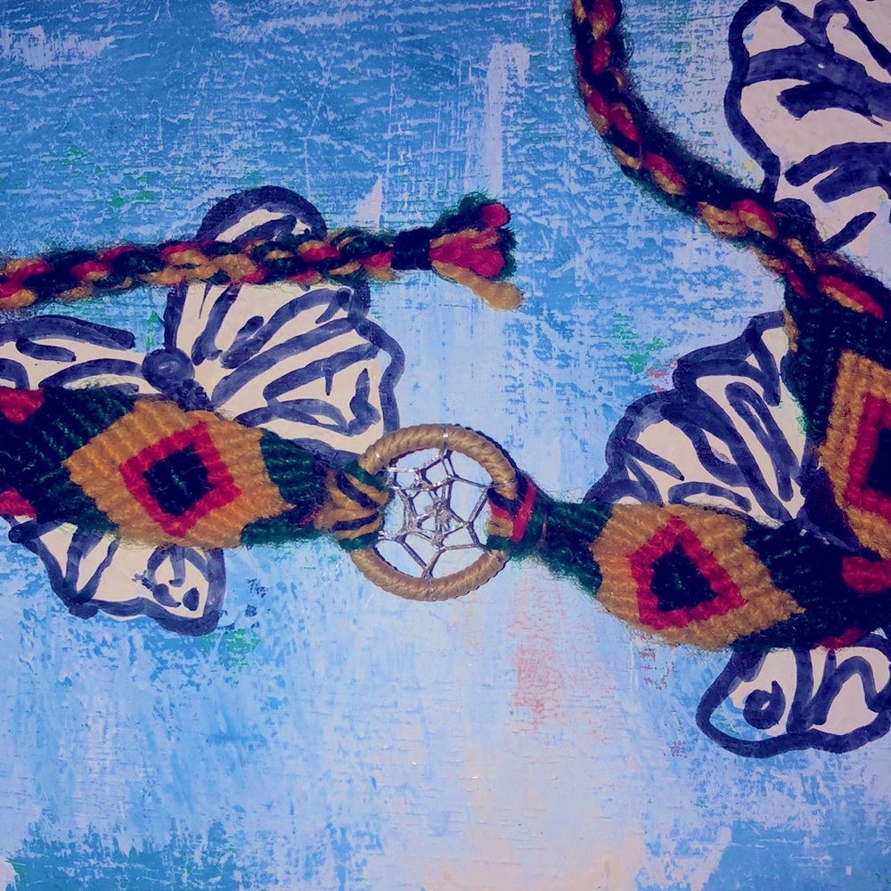 Dream catcher bracelet
